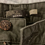 prAna  Army Green Long Shorts Photo 2