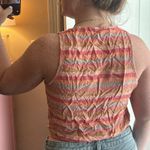 Self Contrast Striped Tank Photo 1