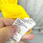 Puma Top Women Size S Jersey Short Sleeve NYC Footy Round Neck Polyester Yellow Photo 4