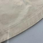 Anthropologie Mare Mare x  Chino Pant Women L Light Sand Curved Hem Pleated Front Photo 14