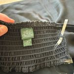 Wild Fable Black Satin tube top Photo 2