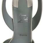 Christian Louboutin  Mariza 85 Satin Sandal White Bridal Shoes Size 41 Photo 13