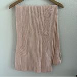Banana Republic  Soft Scalloped Italian Yarn Scarf Pink Photo 4