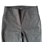 Renuar black stretchy pull on straight dress career pant women's size 2 Photo 2