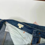 Madewell  Womens Blue Distressed Cropped Classic Straight Leg Jeans Size 32 Photo 8