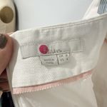 Boden White Gold Floral Pencil Skirt Cotton Lined Women’s 4 EUC Back Zip Photo 3