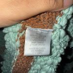 🎄BiBi Mint, Black, and Brown Striped Sweater Green Size M Photo 2