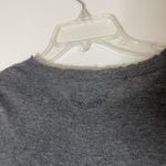 Zadig & Voltaire  gray long sleeve lightweight cashmere sweater medium -read Photo 2