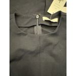 Vince Seamed Front Sheath Dress Women's Size 4 Black Cocktail Photo 5