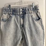 Refuge MOM Acid Wash Blue High-Waisted Women Jeans Large Photo 2