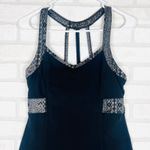 Athleta Black Fitness Tank Top Built In Bra Activewear Workout Top S Photo 2