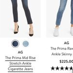 AG Adriano Goldschmied AG-ED Denim skinny ankle dark blue jeans size 27 Photo 9