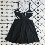 Abercrombie & Fitch Black and White Tennis Dress with Cutouts XS Petite Photo 10