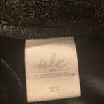 Ále By Alessandra Metallic X Revolve Ana Dress Sz XS black gold cut our Photo 5