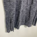 ATM Melange Henley Dress Sleeveless Midnight Steel Size S/P Gray Photo 10