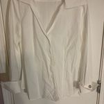 Talbots Talbot Women White button down Shirt Sz 12 New Photo 7