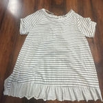Bluheaven Striped Ruffle Hem top Photo 0