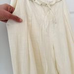 Anthropologie Linen Blend City Beach Trouser Pants, Size 6 Photo 8