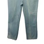 Christian Siriano Womens Jeans Size 12 Light Blue Denim Straight Leg Designer Photo 7