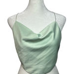 White Fox Boutique  Runway Feature Crop in MINT Photo 0