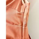 AC by Alba Conde Sleeveless Tie Waist Fit & Flare Mini Dress Pink Orange Size 40 Photo 2