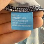 J. McLaughlin NWT  Lynn Stripe 3/4 Sleeve Henley Shirt Dress in Navy Yellow Small Photo 4