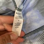 Athleta  women's small salutation stash pocket II Capri purple stripe gray lulu Photo 6