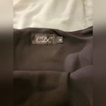 CDC black sleeveless dress with ruffle hem Size 6 Photo 7