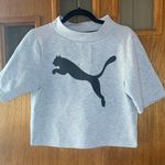 Puma Evostripe Mock neck Cropped Sweater Size Small Photo 6