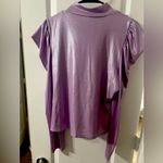 Bar III Shimmering Purple Blouse Photo 2