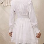 SheIn White Long Sleeve Dress Photo 1