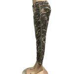 Jag jeans Camo Mid Rise Gold Tuxedo Stripe Skinny Crop Pants Cotton Blend Size 6 Photo 3