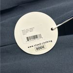 STAUD Joli Open-Back Full Skirt Maxi Dress Gown Navy Blue NWT Size 4 Photo 8