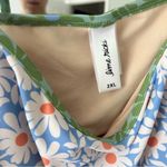Lime Ricki  SWIMWEAR Bralette and high waisted bottoms In Daisy Patch Photo 5