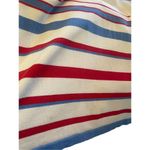 Pendleton Long Sleeve Striped Red White & Blue Scoop Neck Silk Blend Vintage Swe Photo 10