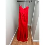 Michael Costello NEW NWT Revolve Billie Gown in Red size Large Photo 3