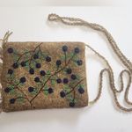 VINTAGE Embellished Beaded Women's Bag Photo 3