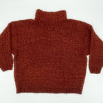 Vintage Chenille Sweater Relaxed Fit Turtleneck Oversize One Size‎ Retro 90s Size undefined Photo 0