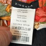 Zingara Swimwear Floral Vibrant Beach Pink Flowing Y2K Bohemian Size Small 26 Orange Photo 1