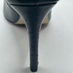 Michael Kors Ankle Boot Zip Heels Bootie Black Leather Photo 4