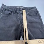 Level 99 Jeans Womens 29 Black Skinny Straight Stretch Denim Pants Mid Rise Gray Photo 8