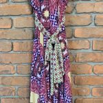 Tata Jolie Floral Dress Geometric Print Hi Photo 3