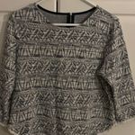 W5  Textured Zip Back Blouse. Size‎ medium Photo 0