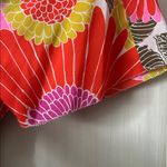 Trina Turk  M Dress Silk Mahalo Tiered Hem Floral sz M Photo 7