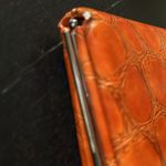 Nicole Lee new wallet in orange vegan leather. Photo 3