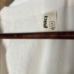 Pact Canopy Linen Blend Button Front Maxi Dress Bone White Size Small NWT Photo 3