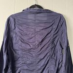 EXPRESS Womens Shirt Large Button Front Lightweight Career Dark Academia Office Photo 6