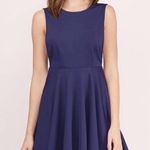 Tobi  Women’s Size Large Deep Purple Skater Dress Photo 2