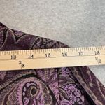 Coldwater Creek Vintage Y2K Jacket Womens 8P Purple Paisley Forest Fairy Lined Photo 13