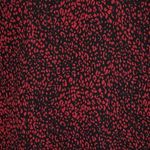 Haver London Shirt Womens XS Red Cheetah Print Blouse Office Casual Versatile Photo 5